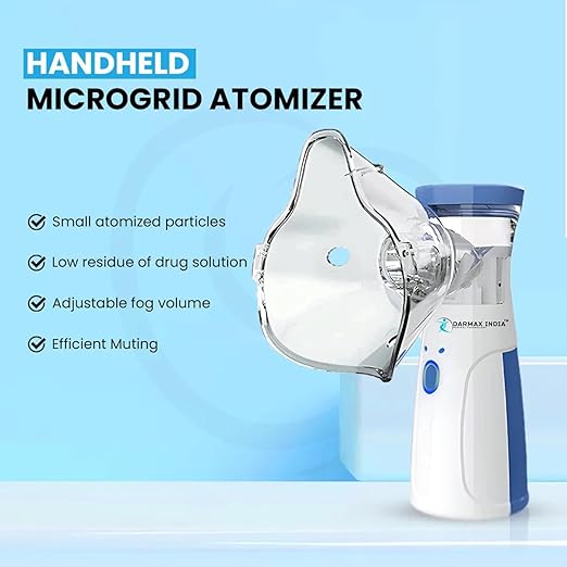 Mesh Portable Nebulizer Machine & Mask for Kids and Adults Mini Inhaler Nebulizer