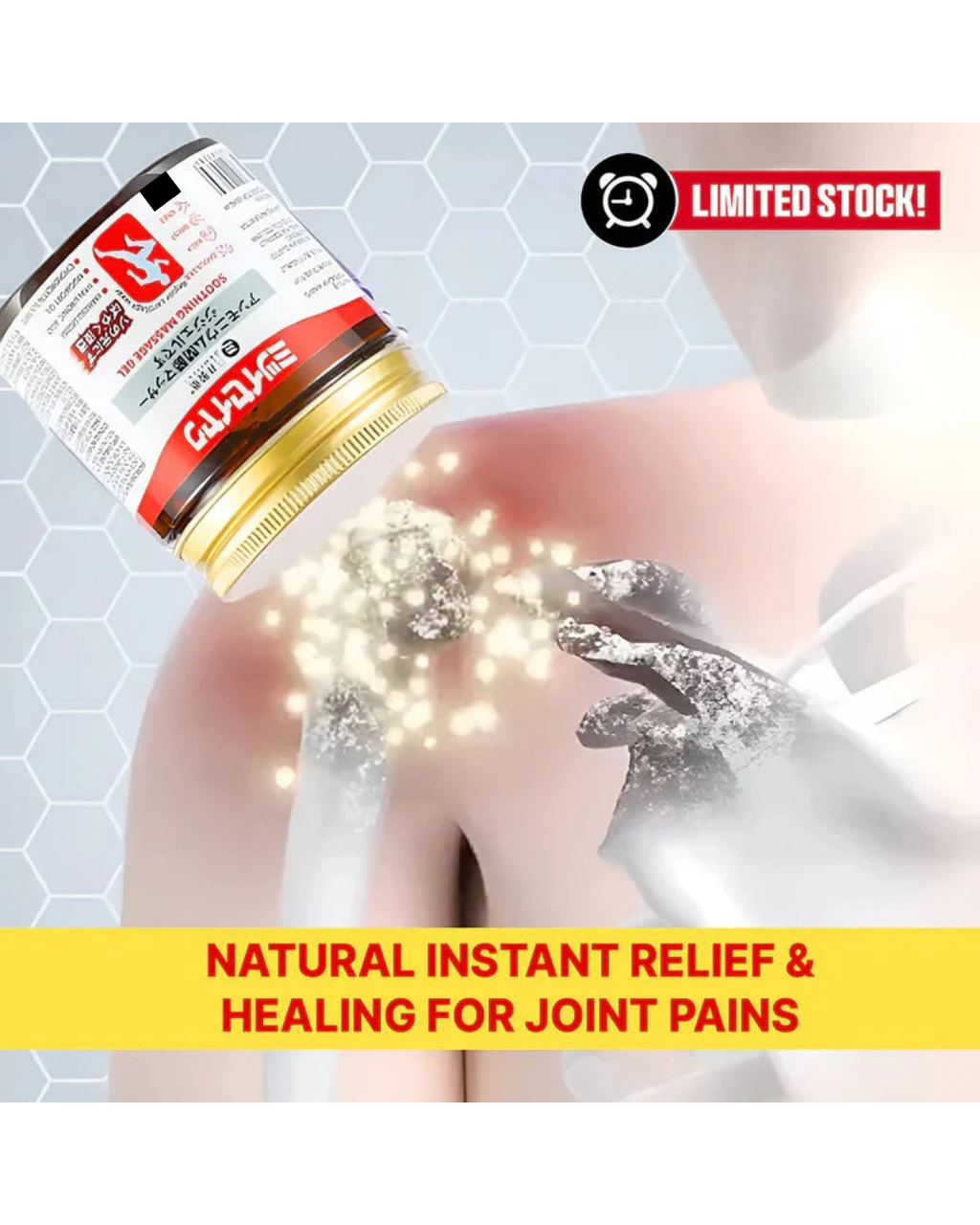 Japanese Instant Pain Relief Soothing Massage Gel