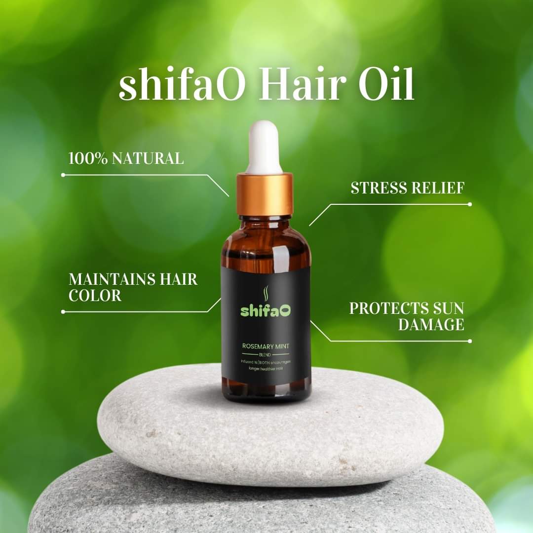 ShifaO Rosemary Mint Scalp Oil