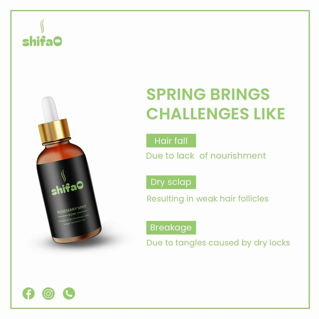ShifaO Rosemary Mint Scalp Oil