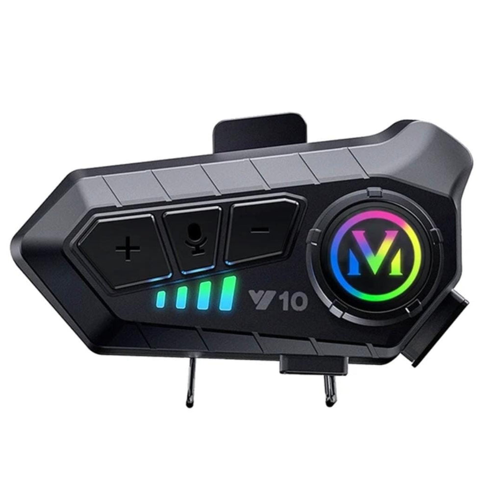 Y10 Motorcycle Helmet Headset Bluetooth 5.3 Voice Contro Motorcycle Wireless Hands-on Talking Headset Waterproof
